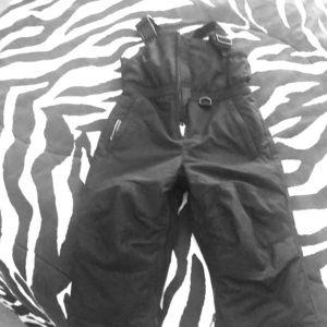 Children outer wear, coverall,  black snow suit